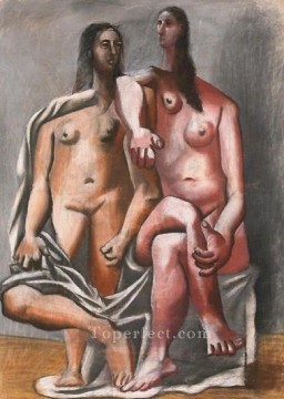 Pablo Picasso Painting - Dos bañistas 1920 cubismo Pablo Picasso